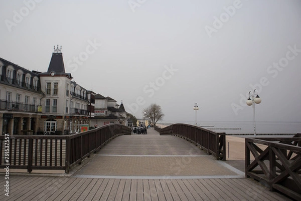 Obraz Mielno promenada