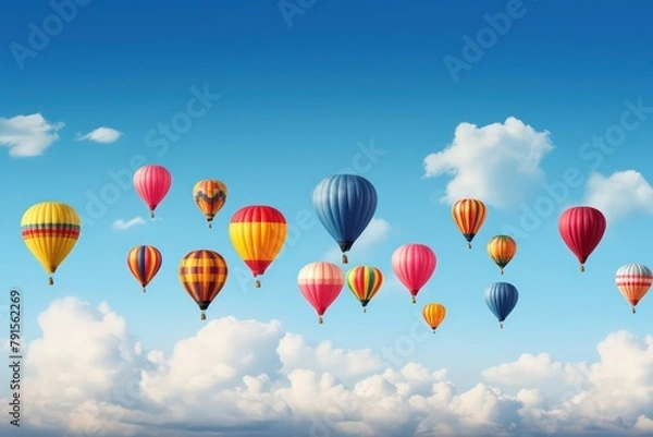 Obraz hot air balloons