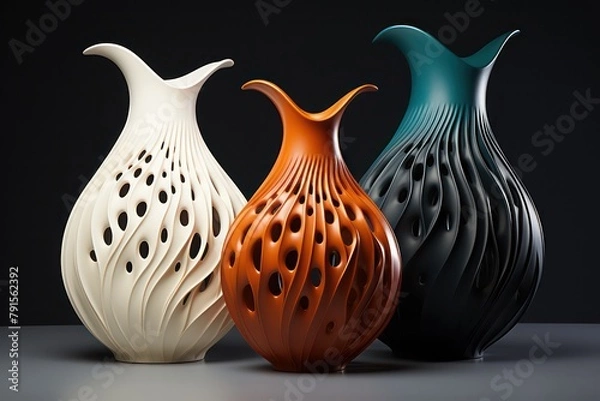 Obraz vase isolated on white