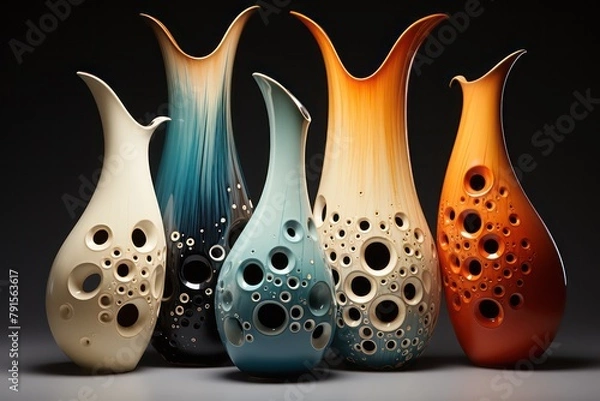 Obraz vase isolated on white