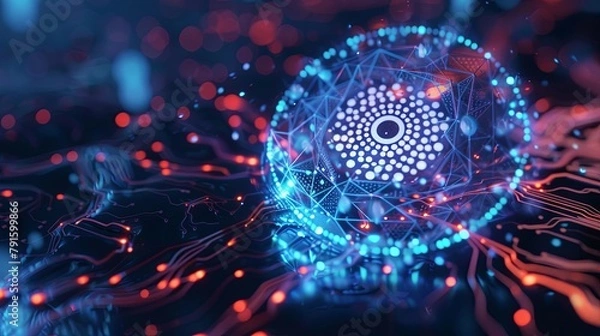 Obraz Cardano ADA Icon Concept