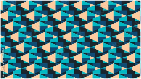 Obraz abstract geometric pattern