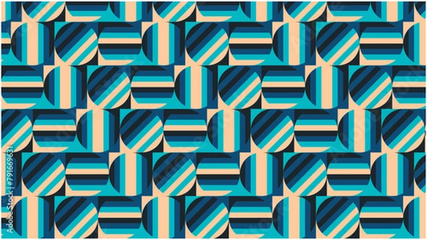 Obraz abstract geometric pattern