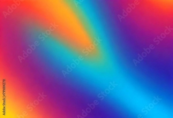 Fototapeta abstract colorful background, in the style of gradient, anamorphic lens, emotive energy, psychedelic absurdism