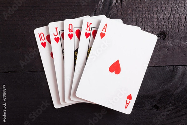 Obraz Playing cards