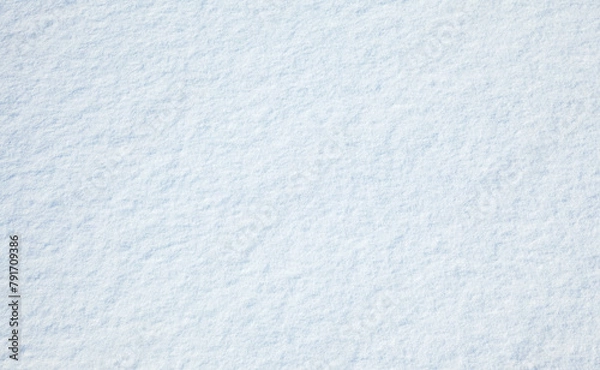 Obraz White snow surface