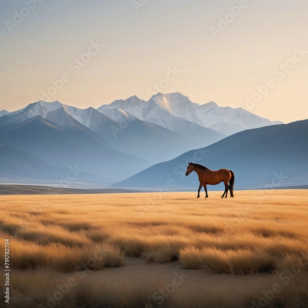 Obraz Golden Solitude