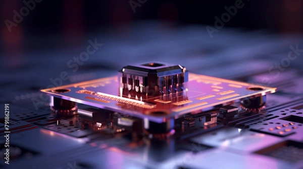 Fototapeta on-board processor with backlight