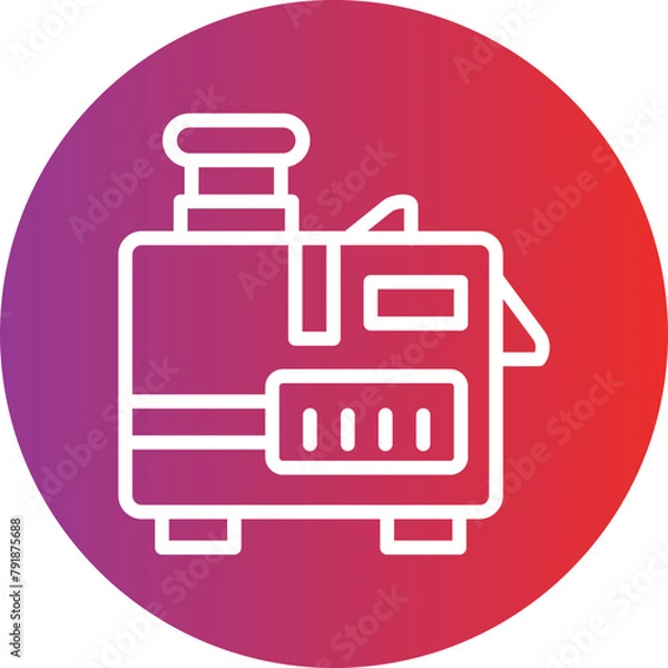 Fototapeta Juicer Icon style
