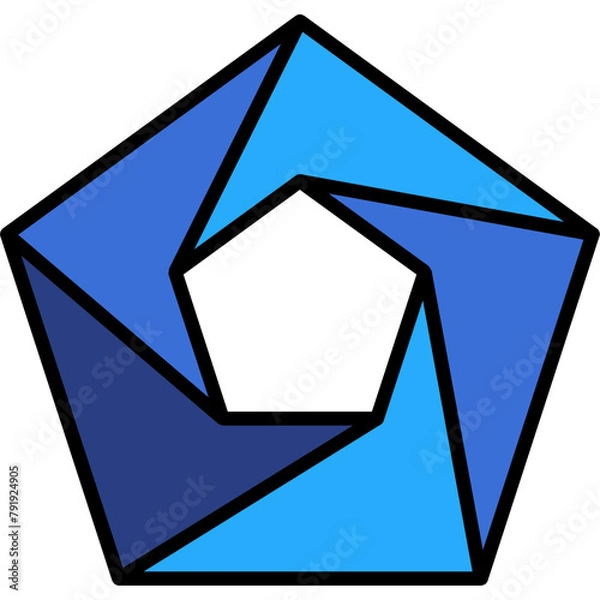 Obraz Pentagon Icon