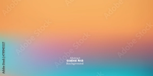 Fototapeta Abstract Colorful Gradient Mesh Background vector EPS10