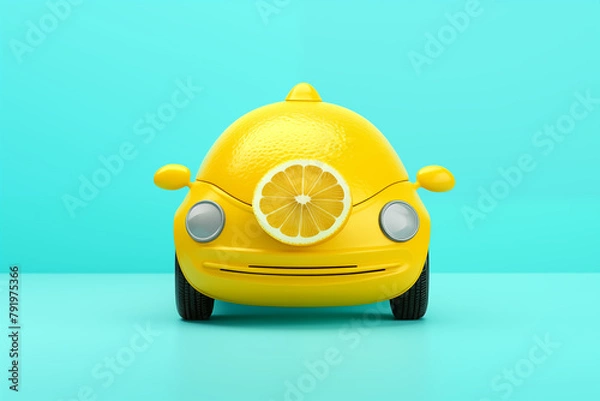 Obraz Lemon Car