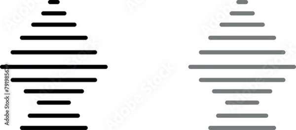 Obraz abstract christmas tree