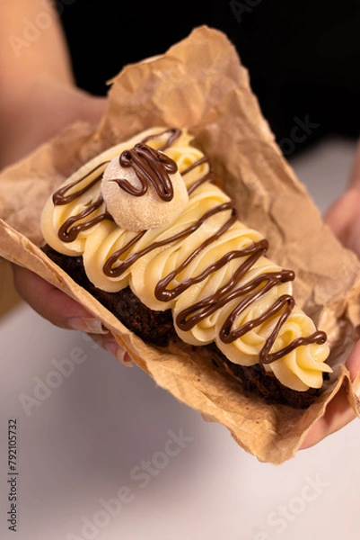 Obraz brownie recheado