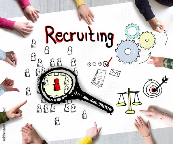 Obraz Recruiting concept