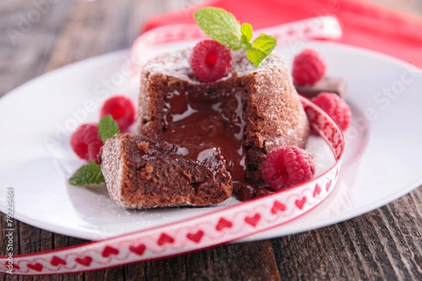 Fototapeta chocolate cake