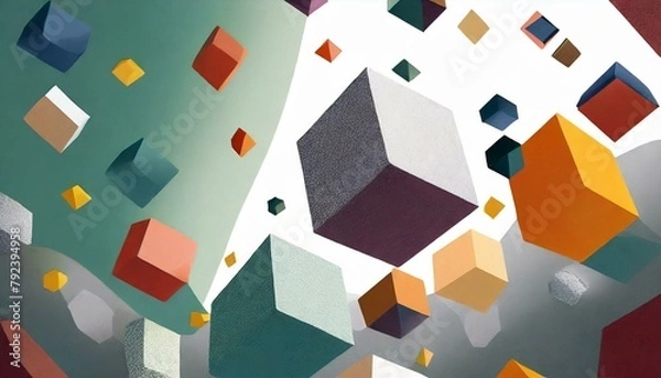 Obraz abstract geometric pattern