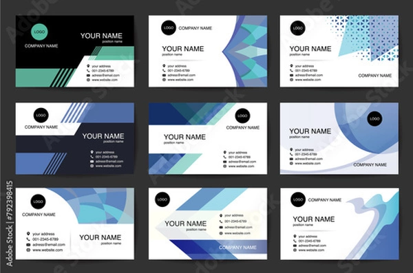 Obraz 名刺デザイン/テンプレート	
