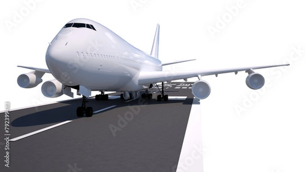 Obraz Airplane on the runway