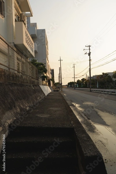 Fototapeta 海への道