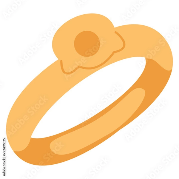 Obraz Wedding Ring Illustration