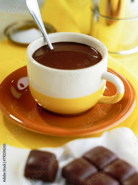Obraz hot chocolate in a cup