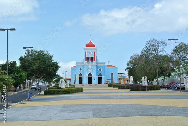 Fototapeta Praca da Matriz in São José de Ribamar