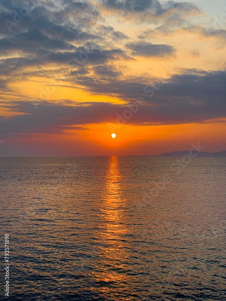 Obraz sunset over the sea