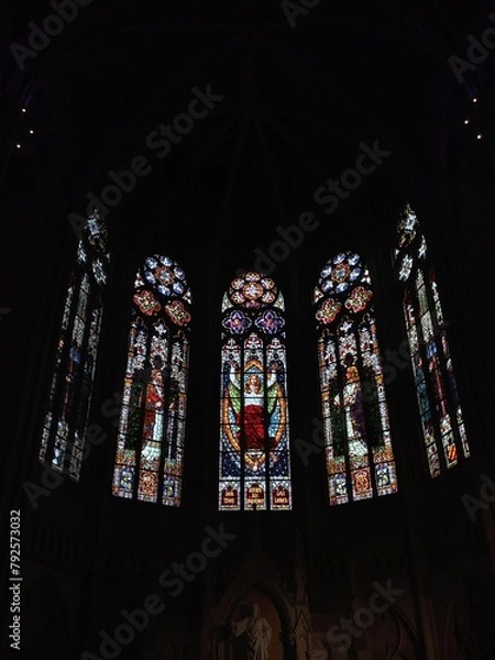 Obraz stained glass window