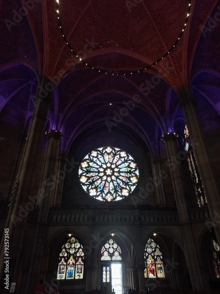 Obraz stained glass window