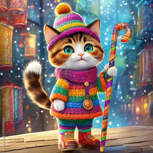 Obraz 장화 신은 고양이