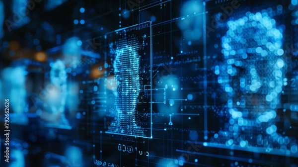 Fototapeta Digital Identity: Securing Online Transactions