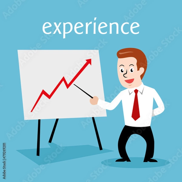 Obraz Businessman Vector Design Illustration