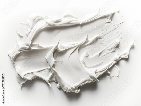 Obraz white silk fabric