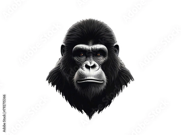 Obraz Mystique Ape Silhouette