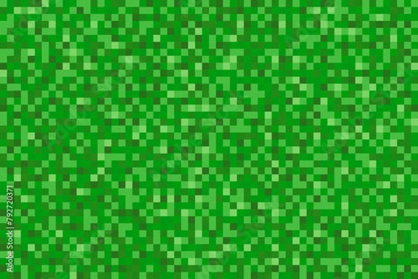 Obraz Green pixel grass pattern background