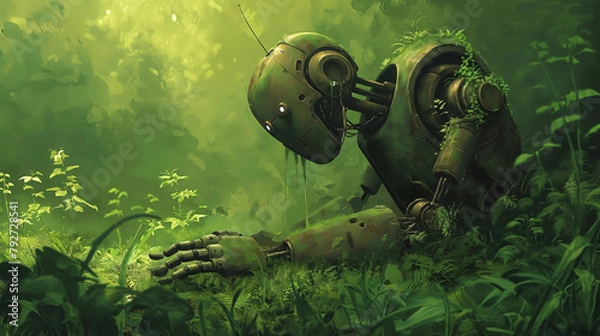 Obraz Save the environment from electronic waste!