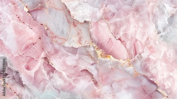 Obraz pink marble texture background