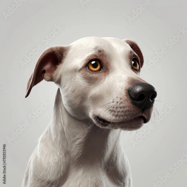 Obraz 3D Dog Model