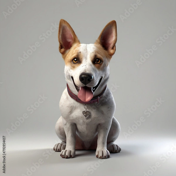 Obraz 3D Dog Model