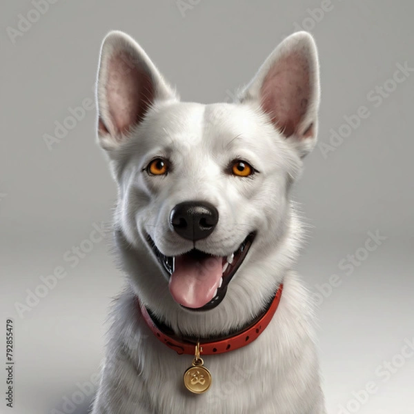 Obraz 3D Dog Model