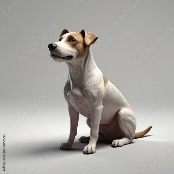 Obraz 3D Dog Model