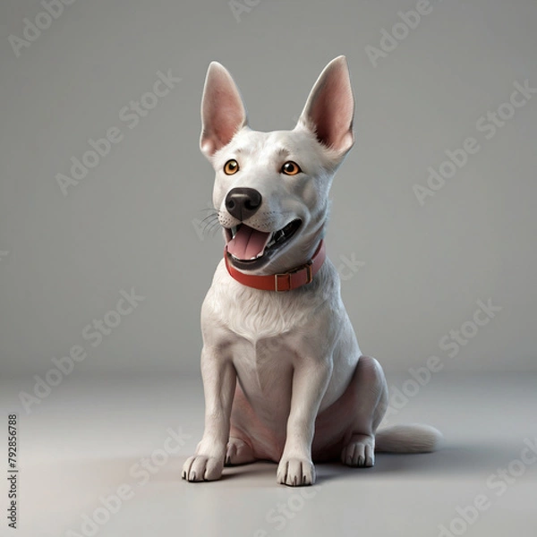 Obraz 3D Dog Model