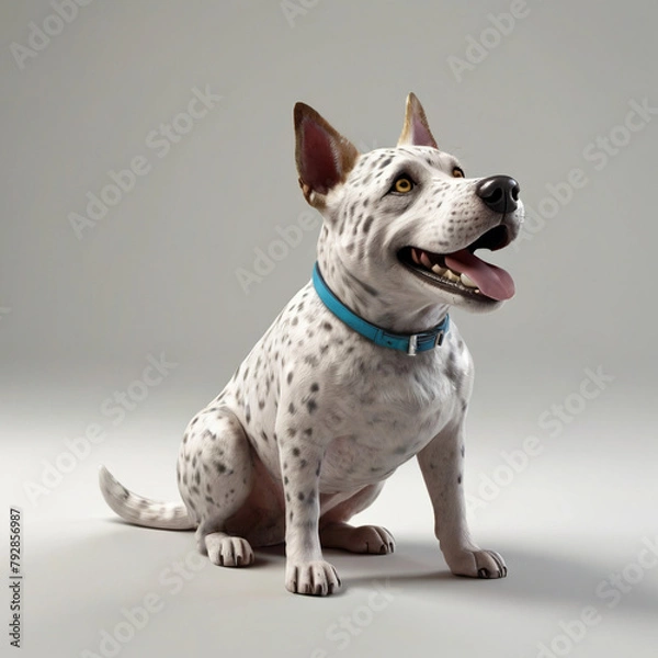 Obraz 3D Dog Model
