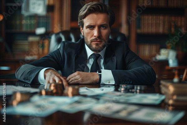 Fototapeta Financial analysis