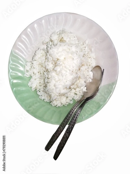 Obraz rice on a plate