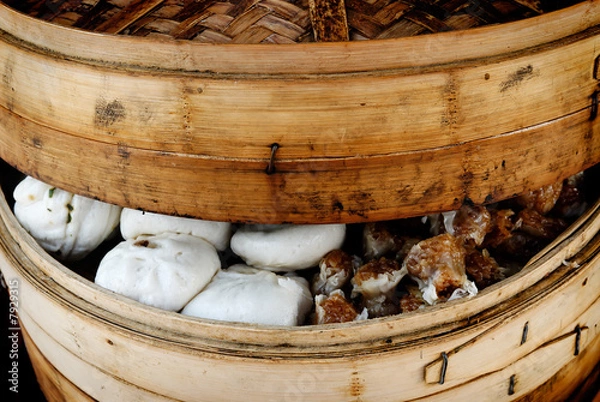 Fototapeta chinese dim sum