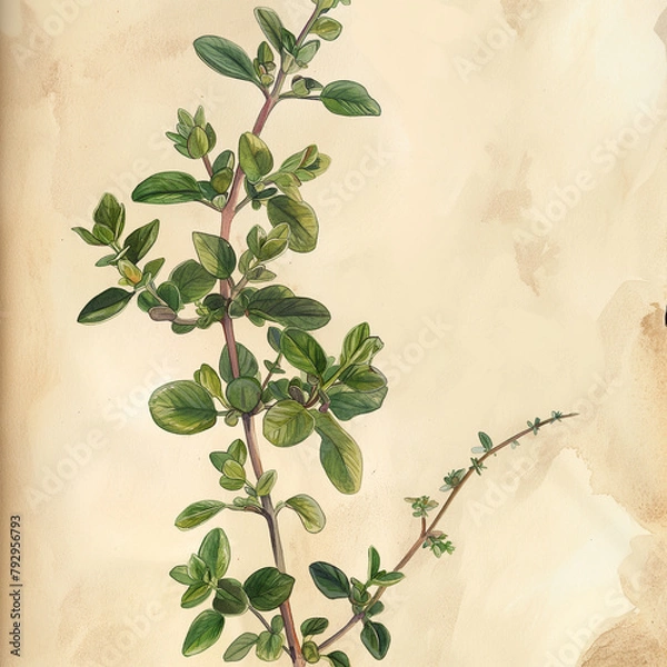 Obraz background with leaves