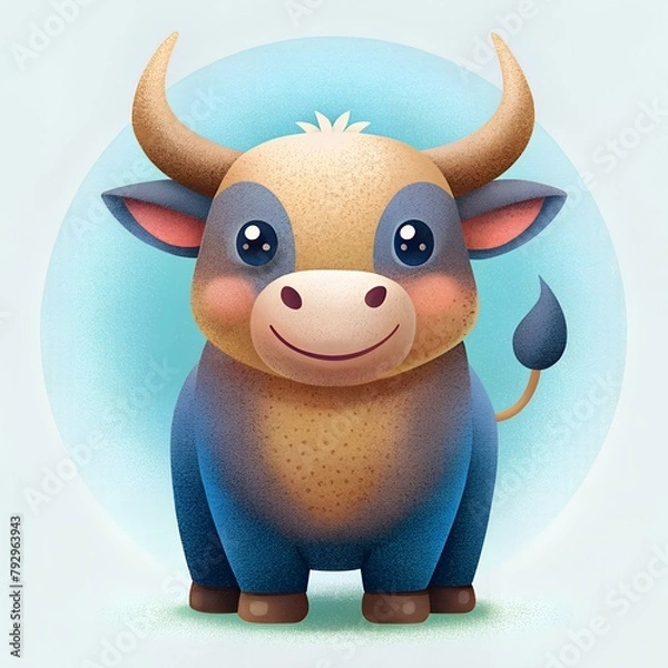 Obraz cute bull
