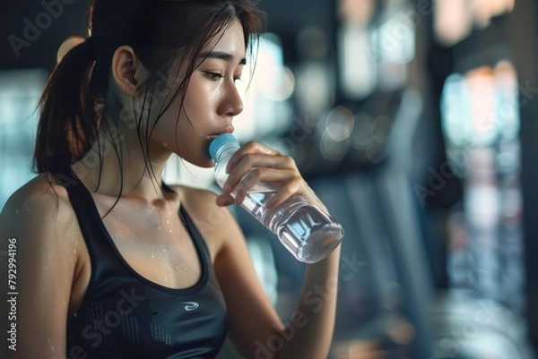 Fototapeta Active Cellular Fitness in Fungal Supplements Drink: Nutritional Energy for Healthy Function, Metabolic Lifestyle in Mushroom Extracts